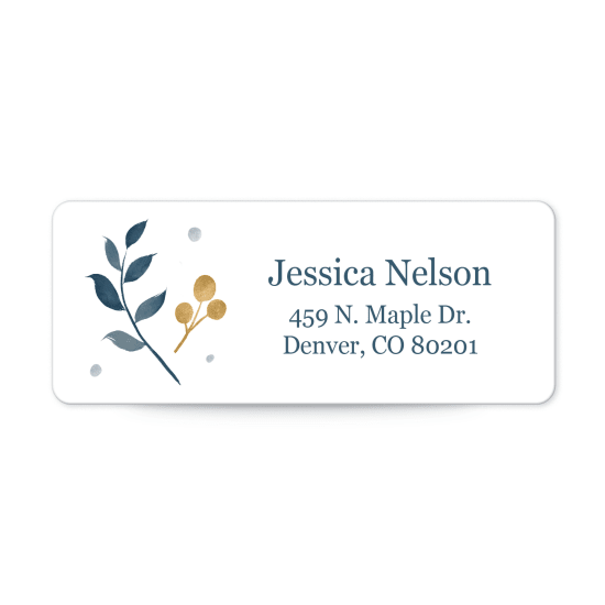 1" x 2-5/8" Address Label