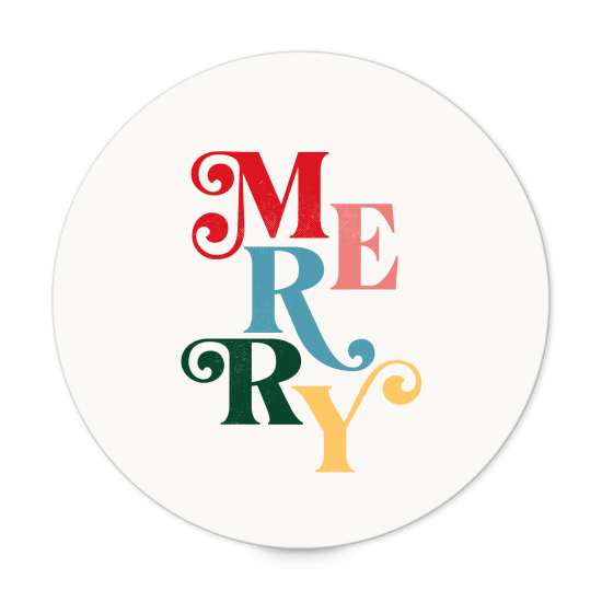 2" Round Label