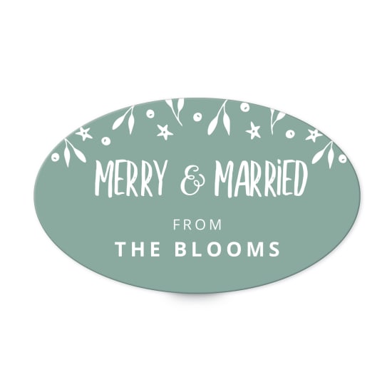 1-1/2" x 2-1/2" Oval Label