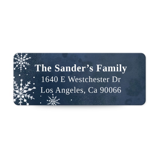 1" x 2-5/8" Address Label