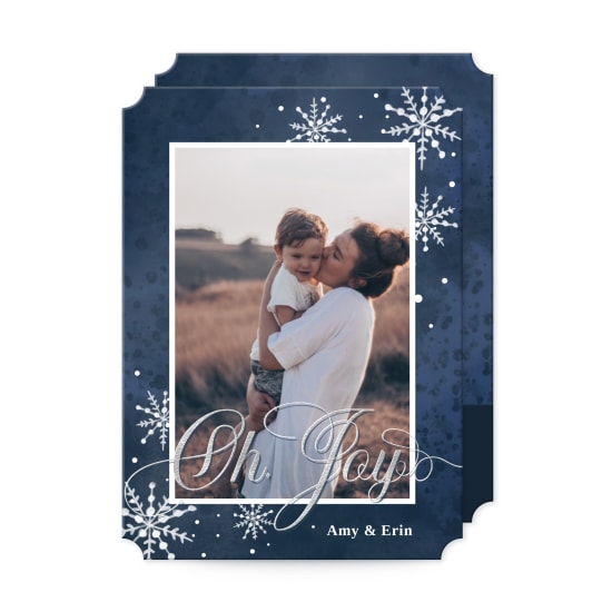 7" x 5" Scalloped Invitation