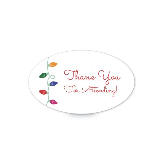 1-1/2" x 2-1/2" Oval Label