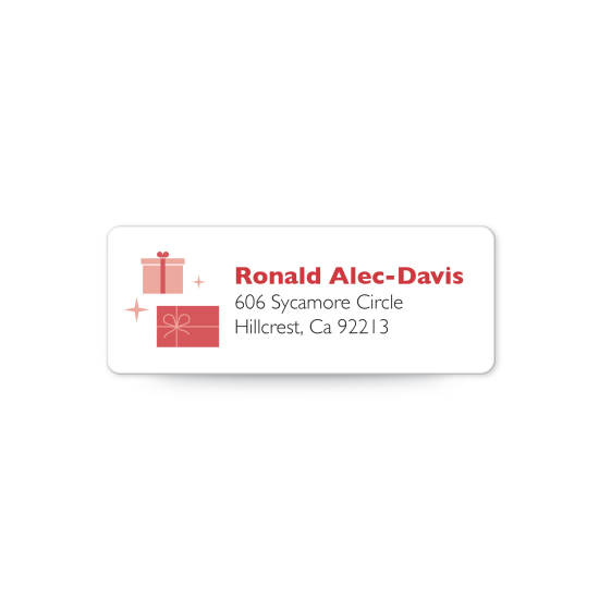 1" x 2-5/8" Address Label