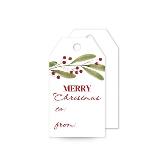 3-1/2" x 2" Banner Tag