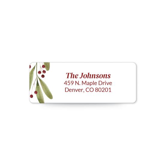 1" x 2-5/8" Address Label