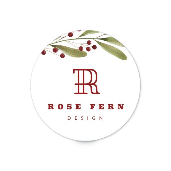 2" Round Label