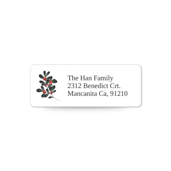 1" x 2-5/8" Address Label