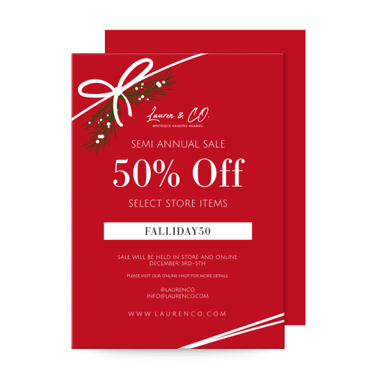 7" x 5" Rectangle Invitation