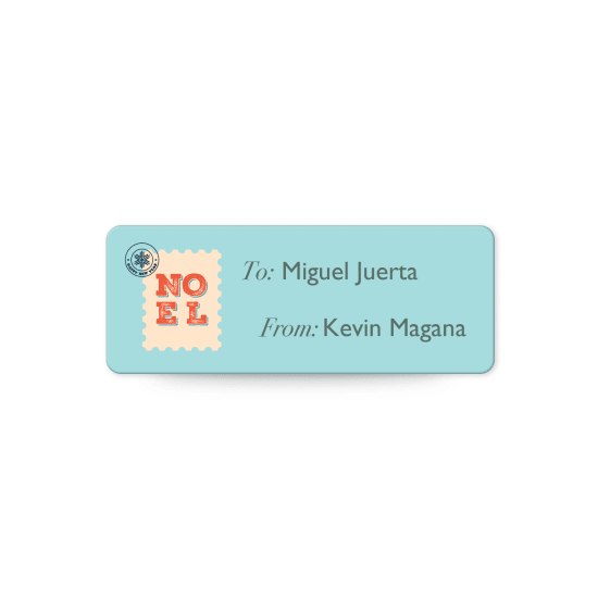 1" x 2-5/8" Rectangle Label