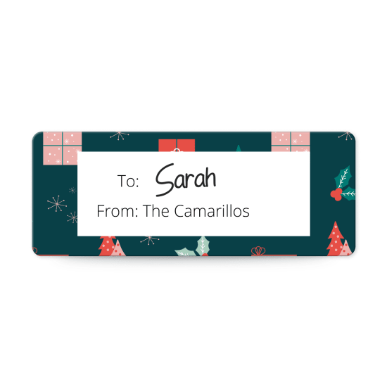 1" x 2-5/8" Rectangle Label