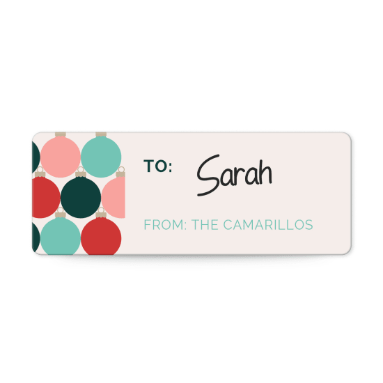 1" x 2-5/8" Rectangle Label