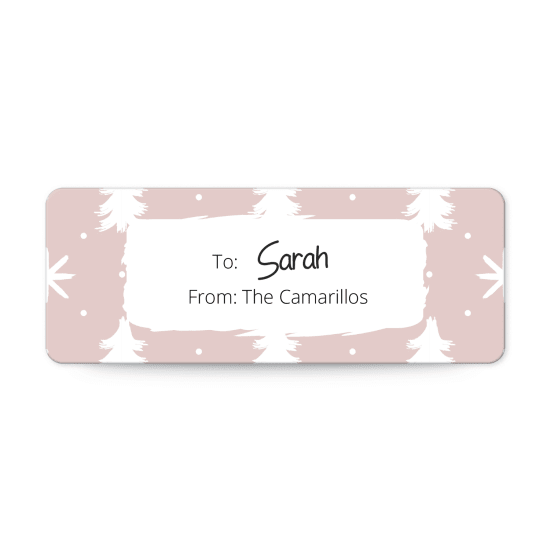 Holiday Label Templates - Christmas Gift Labels