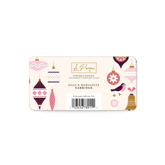 2" x 4" Rectangle Label