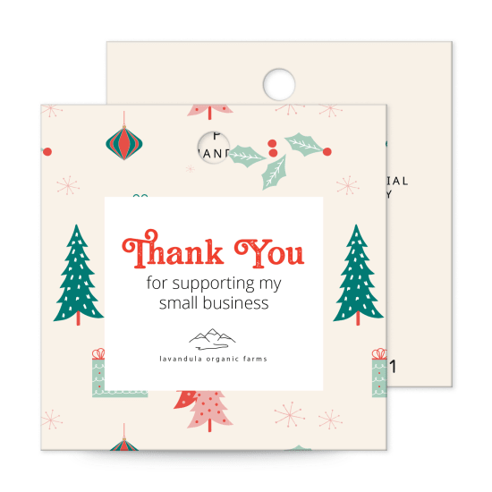 1-1/2" Square Tag