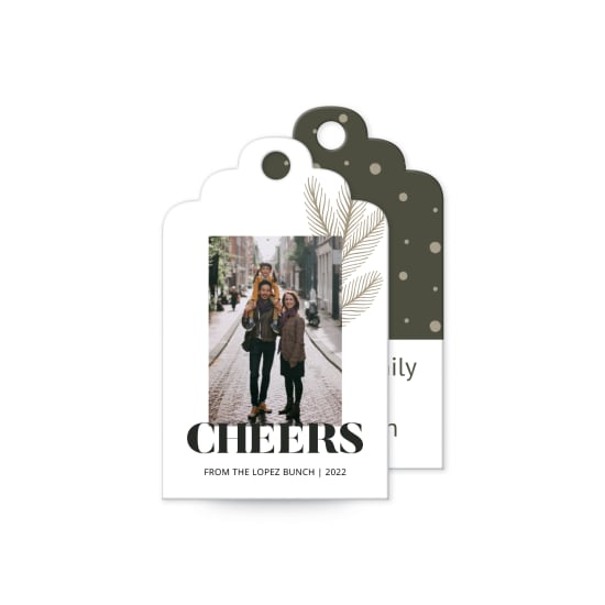 Christmas Tag Template - Holiday Gift Tags