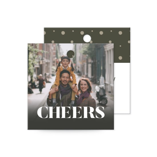 1-1/2" Square Tag