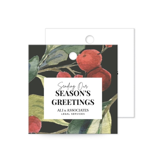 1-1/2" Square Tag