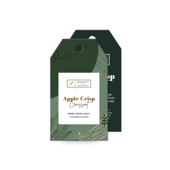 3-1/2" x 2" Banner Tag