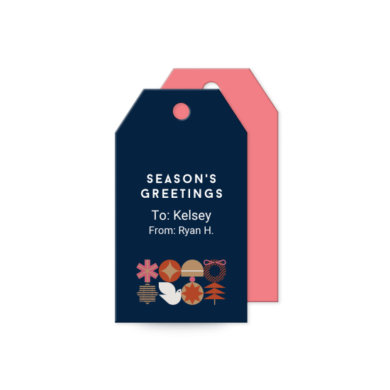 3-1/2" x 2" Banner Tag