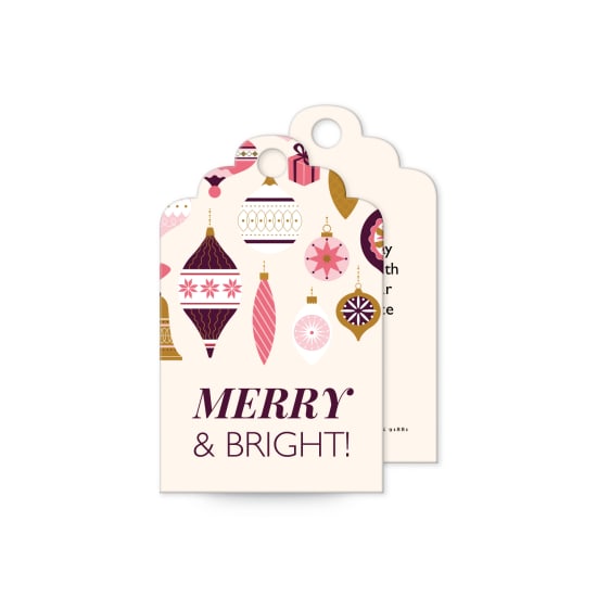 2" x 1-1/4" Scalloped Tag