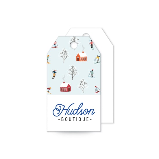 3-1/2" x 2" Banner Tag