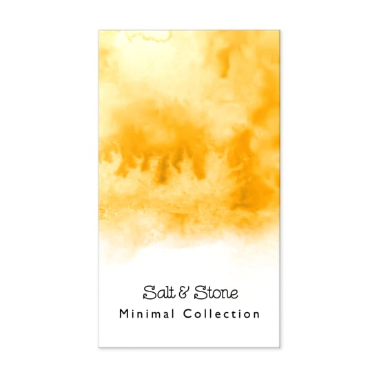 3-1/2" x 2" Business Card