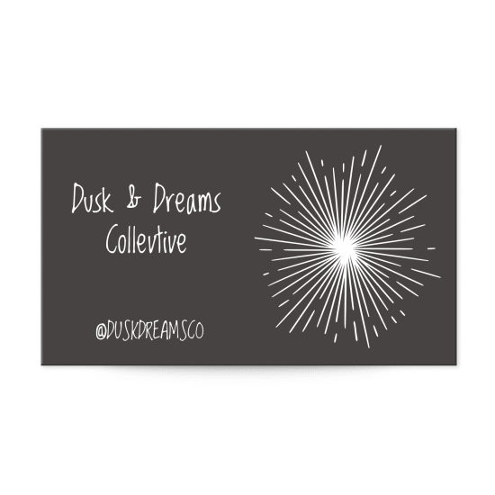 2" x 3-1/2" Business Card