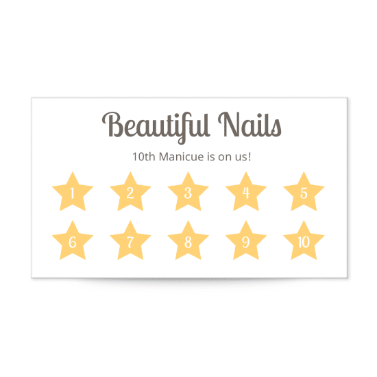 Reward Card Appointment Card Designs Free Templates Avery Com