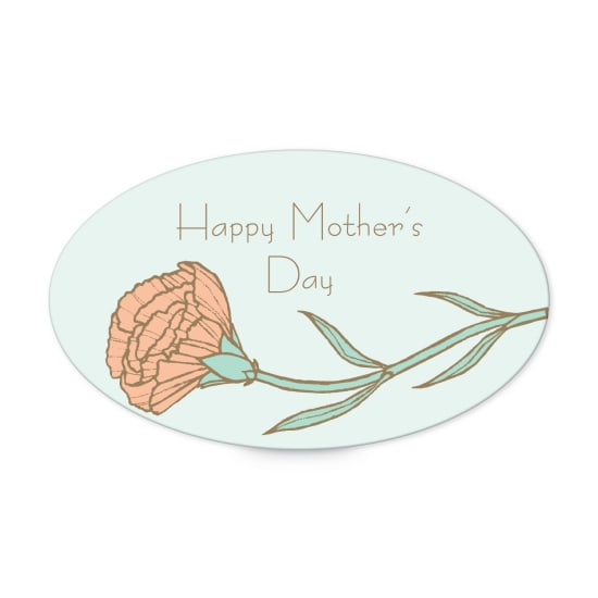 1-1/2" x 2-1/2" Oval Label