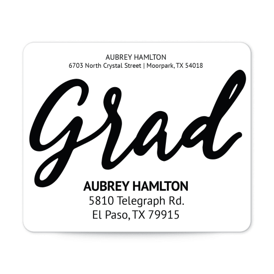 3-1/3" x 4" Shipping Label