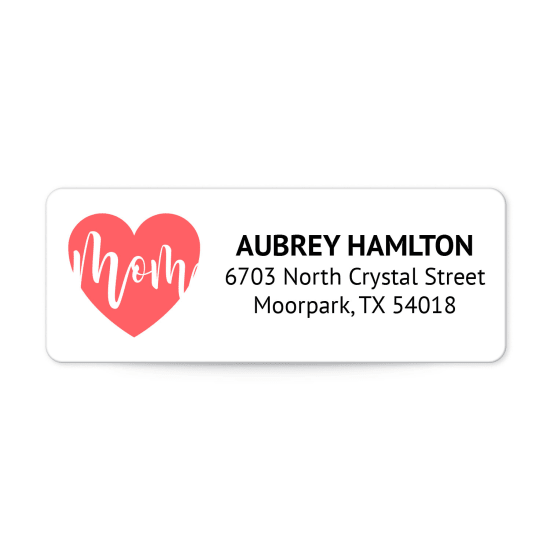 1" x 2-5/8" Address Label