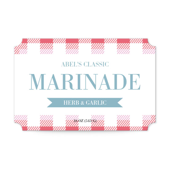 2" x 3" Scalloped Rectangle