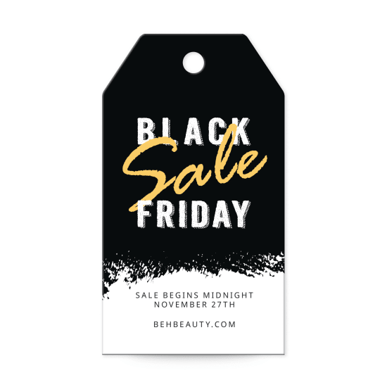 3-1/2" x 2" Banner Tag