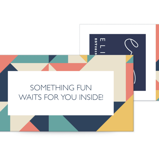 2" x 6" Rectangle Label