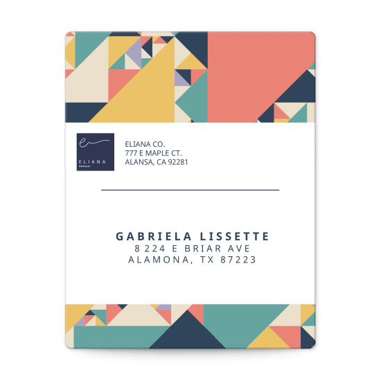 4-1/4" x 3-3/4" Rectangle Label