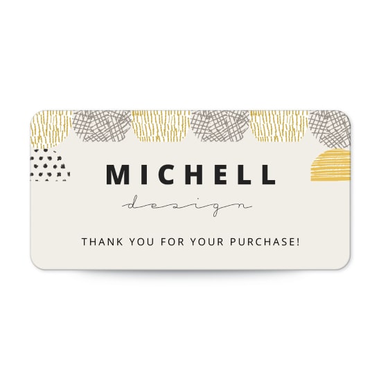 2" x 4" Rectangle Label