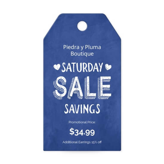 <center>3-1/2" x 2" Banner Tag</center>