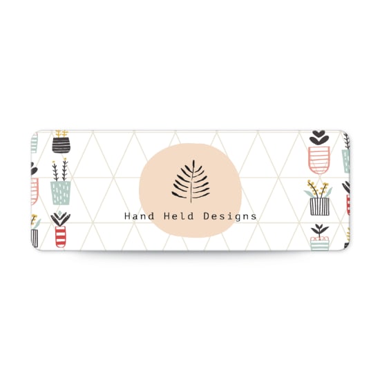 1" x 2-5/8" Rectangle Label