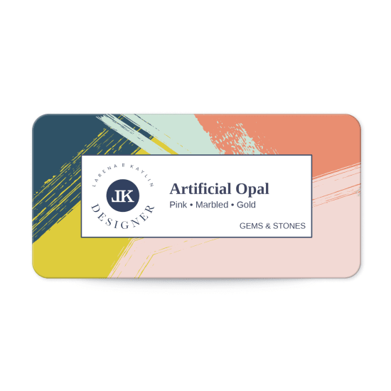 2" x 4" Rectangle Label