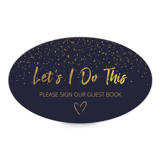 1-1/2" x 2-1/2" Oval Label