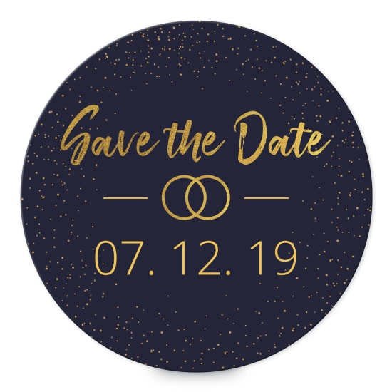 3" Round Label