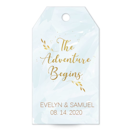 2" x 3-1/2" Banner Tag
