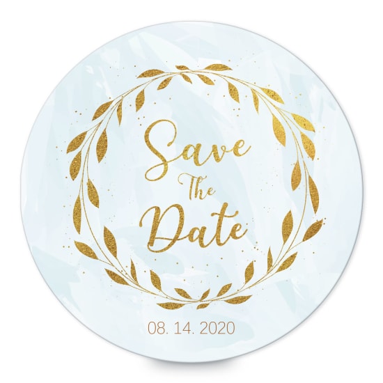 3" Round Label