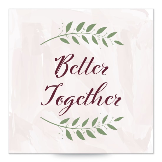 4" Square Label