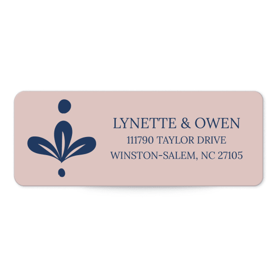 1" x 2-5/8" Address Label