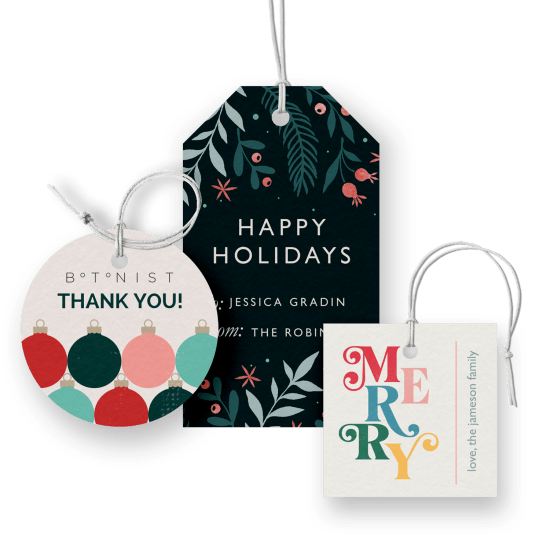 Custom Holiday Labels, Cards & Tags | Avery WePrint™ | Avery.com