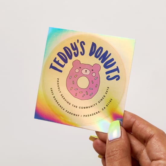 Holographic Stickers