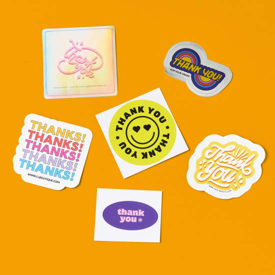 Thank You Stickers
