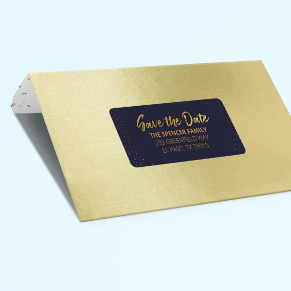 2" x 4" Blank Rectangle Labels