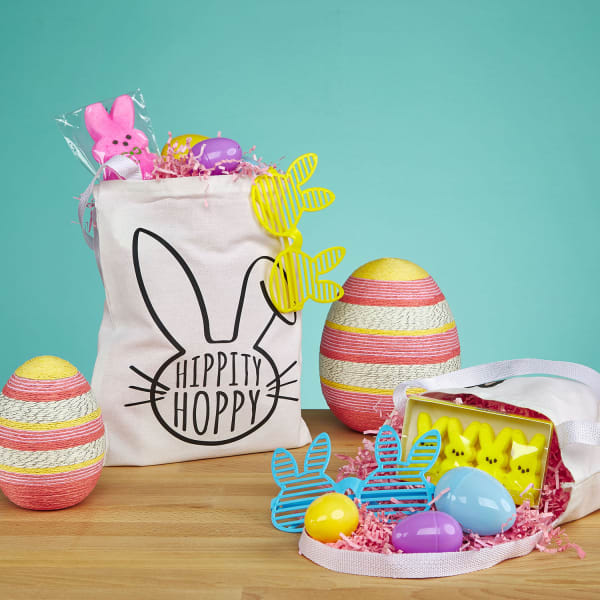 Free printable Easter basket name tags. The template can also be used for  creating items like labels and plac…